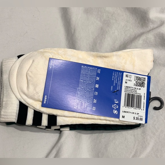 ADIDAS Originals X LIBERTY LONDON Crew Socks Limited Edition - Picture 3 of 7